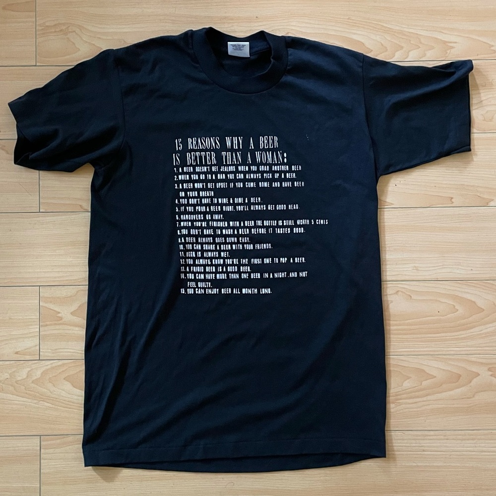 FUNNY: Beer is better than your girlfriend Vintage tee